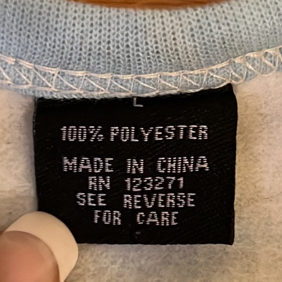 Dead Inside but Caffeinated tie-dye crewneck cropped sweatshirt. - Picture 8 of 8